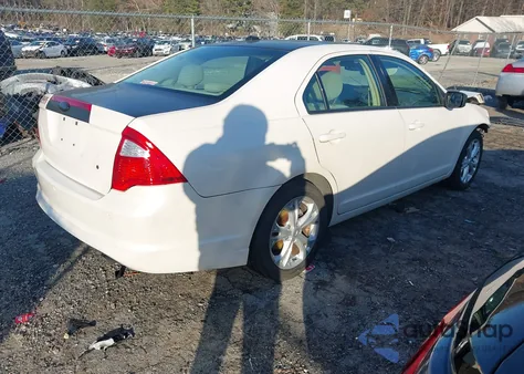 2012 Ford Fusion Se from USA, damaged, VIN 3FAHP0HG3CR167253